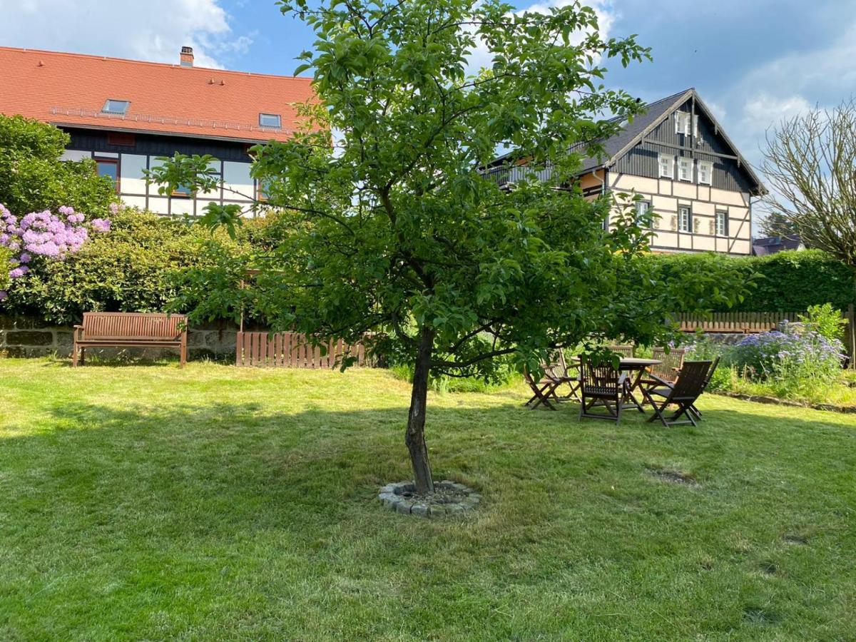 Апартаменти Urlaubsfreude Biedermann Haus Gluecksstein - Mondstein Бад-Шандау Екстер'єр фото